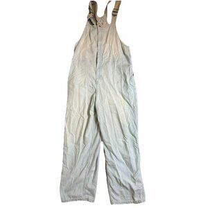 We the free people Ziggy Denim Overalls washed blue cotton SZ S straight leg